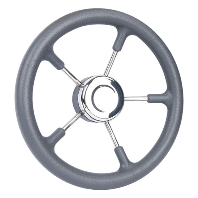 harayaa Boat Steering Wheel 13 inch Durability Accessory Marine Steering Wheel Stainless