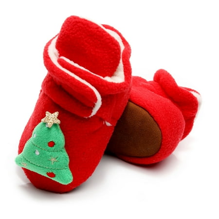 

Christmas Clearance! SuoKom infant Girls indoor Soft-Soled Princess Shoes Baby Walking Shoes