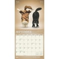 thumbnail image 4 of Yoga Cats Together OFFICIAL | 2025 12x24" (Hanging) Square Wall Calendar | Plato, 4 of 9