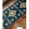 thumbnail image 7 of Well Woven Tulsa Canton Southwestern Tribal Bohemian Blue 2'3" x 7'3" Runner Rug, 7 of 7