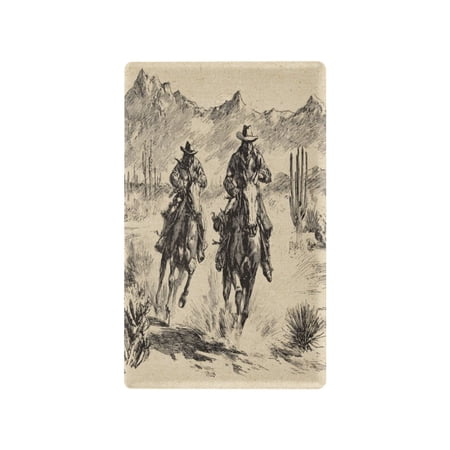 Light Switch Cover Switch Plate Outlet Cover Plug Cover for Electrical Unused Outlet Cover Vintage Cowboy Illustration