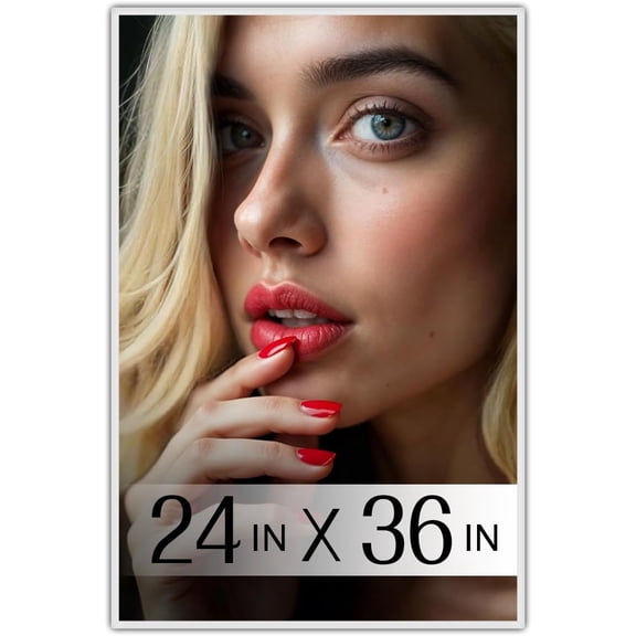 Plexon Stylish Poster Frame, 24'' x 36'', White