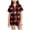 H4-Wine, variant on sdbrld Christmas Pjs for Kids Girls Pajamas Cute Short Sleeve Button Down Shirt and Shorts 2Pcs Matching Set Sizes 10-11 Years