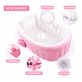 thumbnail image 3 of Bañera Plegable Con Bomba para Bebé Rosa, 3 of 3