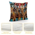 thumbnail image 4 of PHYHOO Horse Racing Decorative Throw Pillow Covers, Porch Outdoor Home Decor, Red Black Farmhouse Couch Cushion Case White, 4 of 5