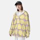 thumbnail image 3 of Balery Yellow Lemon Slices Sudadera ligera de manga larga con capucha y protección solar UPF 50+ para hombre y mujer, ideal para pesca y running-XX-Large, 3 of 7