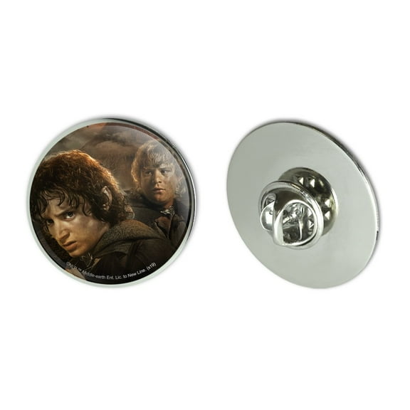 The Lord of the Rings Frodo and Sam Characters Metal 1.1" Tie Tack Hat Lapel Pin Pinback