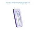 thumbnail image 3 of pitrice 7PCS/Set Stationery Kit Triangular Ruler Eraser Pencil Refill Straightedge Purple, 3 of 6