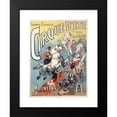 thumbnail image 2 of Anonymous 15x18 Black Modern Framed Museum Art Print Titled - Champs-Elysees Cirque D’Ete (1886-1892), 2 of 5