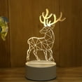 thumbnail image 2 of Valenties Day 3D Night Light Creative Novelty LED Decorative Gift Table Lamp, 2 of 10