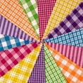 thumbnail image 6 of 40+ Bright Multi-Color Homespun Cotton 6" x 6" Precut Quilt Squares Charm Pack by JCS Fabric, 6 of 6