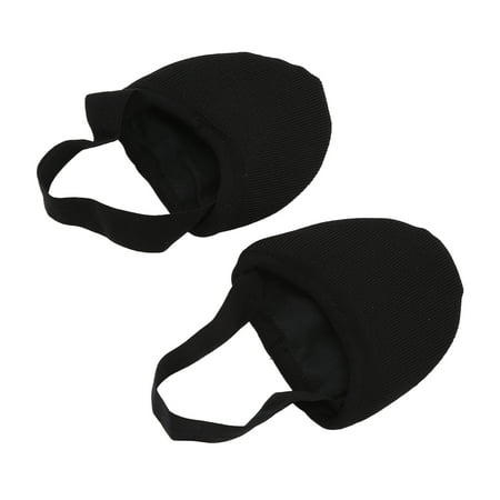 

Half Sole Ballet Slipper Slip Resistance Soft Dance Shoe Flexible For Practice For Dance Black S