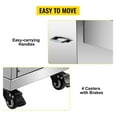 thumbnail image 6 of Commercial Meat Cutter 110V - Electric Meat Slicer 1100LB/H, 750W Stainless Steel Food Slicer with 3mm Blade for Restaurant Kitchen & Supermarket, 6 of 7