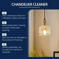 thumbnail image 6 of Chandelier Cleaner Drip Dry Spray - No Wipe Formula For Effortless, Streak-Free Shine On Crystal, Glass & Brass - Sprays Up To 25 Feet! Biodegradable, Non-Toxic & Time-Saving, 32 Oz, 6 of 8