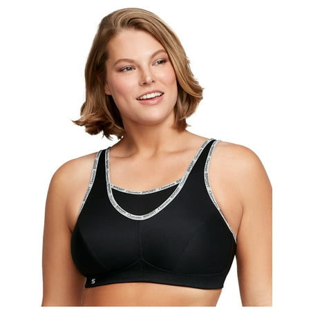 

Glamorise Full Figure Plus Size No-Bounce Camisole Sports Bra Wirefree #1066