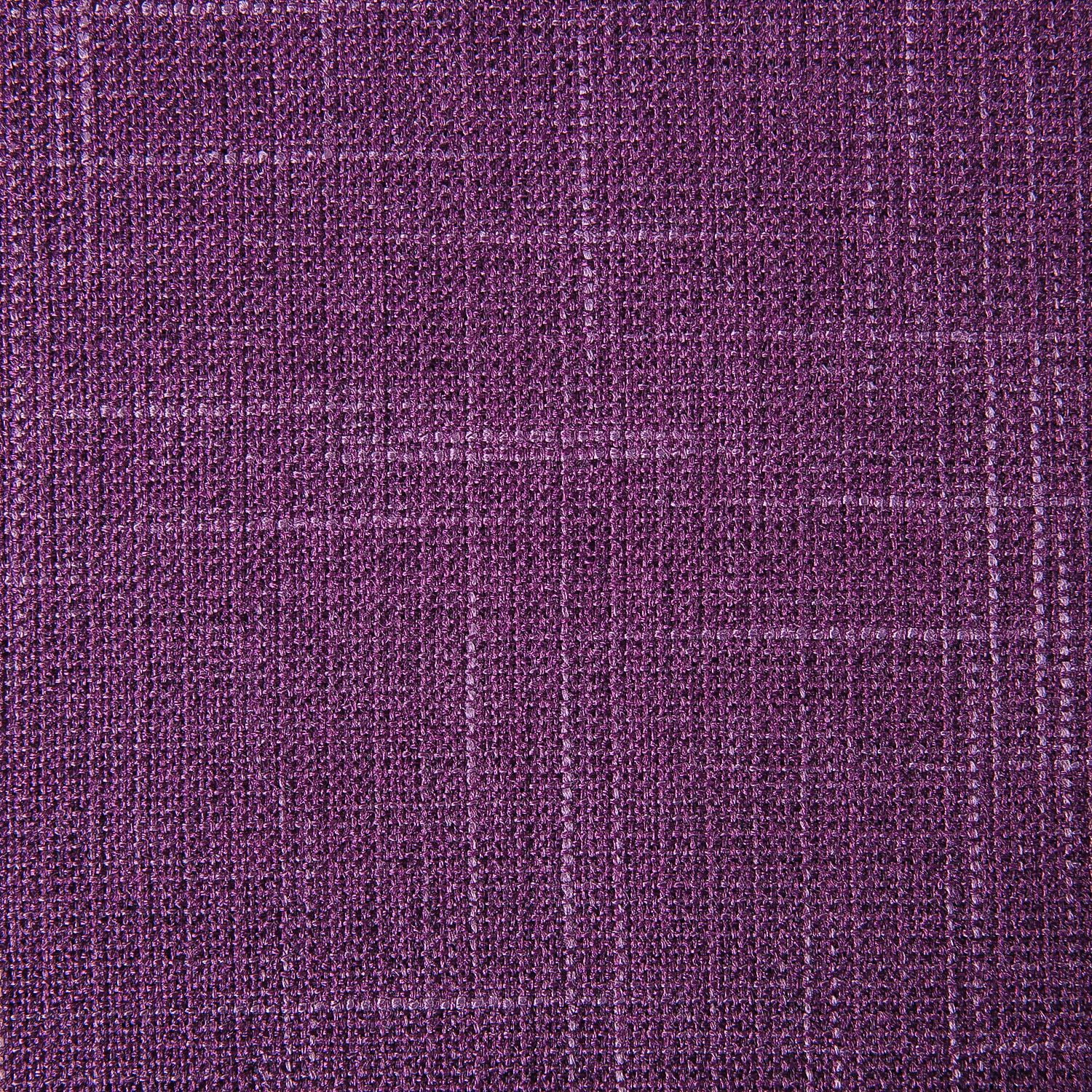 Phantoscope Soft Textured Linen-Look Decorative Throw Pillow, 18 x 18 in, Dark Purple, 1 Pack