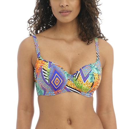 

Freya Cala Palma Sweetheart Padded Underwire Bikini Top (202403) 30E Multi