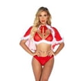 thumbnail image 2 of Conjunto de ropa interior sexy de Navidad para mujer, traje de cosplay de fiesta de lencería de encaje, M Inevent XX000091-02, 2 of 7