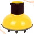 thumbnail image 1 of CHICHUMID Diffusing Hair Dryer for Curly Hair Hair Dryer Diffuser Round Yellow 1Set for General Users, 1 of 8