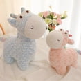 thumbnail image 2 of Cute Deer Plush Toy Stuffed Animal Doll Lovely Soft Plushie Pillow Cushion Plush Doll for Kids Baby Comforting Gift, 2 of 4