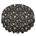 thumbnail image 2 of Pioneer Flower Floral Print Pattern Round Tablecloth 60 X 60 Inch, Wrinkle Resistant Wipeable Table Cloth for Kitchen Dining Picnic Patio Party, 2 of 6