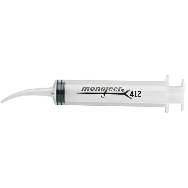 Monoject Curved 412 Tip Syringes 12 Cc Disposable 5 Ct Tyco