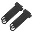 thumbnail image 3 of ELAYARD 4Pcs Motorcycle Ring Lock Black Universal Strap Security Accessory, 3 of 7