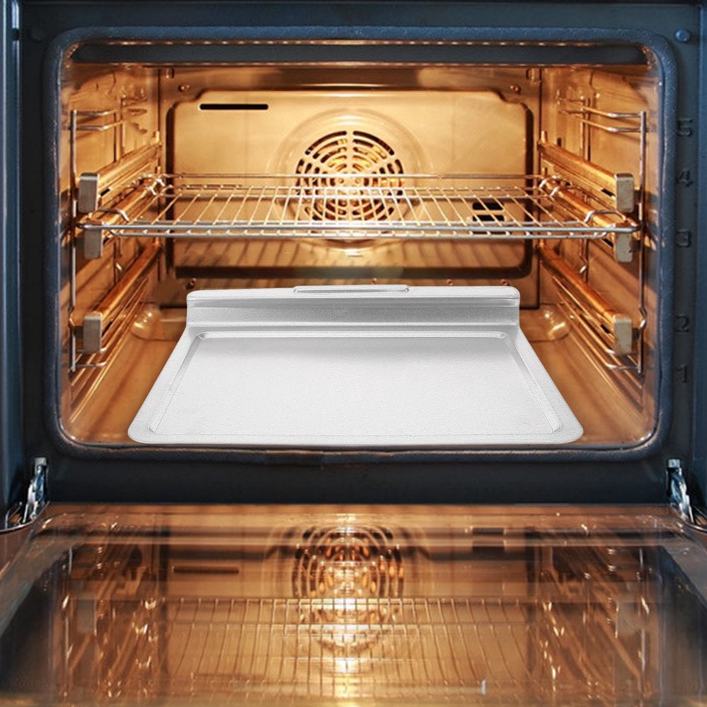 Baweave oven drip pan Baking Grilling Drip Tray Household Kitchen Baking Drip Pan Baking Supply .22”X9.25”X0.87”