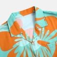 thumbnail image 4 of Alkepwun Hawaiian Shirt for Men Short Sleeve Aloha Beach Shirt Tropical Floral Summer Casual Button Down Shirts on Clearance, 4 of 7