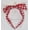 Red Gingham, variant on Girls Gingham and Eyelet Bow Headbands, 2-Piece, Red/White