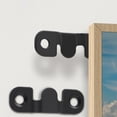 thumbnail image 3 of 2Pcs Stainless Steel Heavy Duty Picture Frame Hanger Display Hooks Bed Connector, 3 of 4