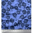 thumbnail image 1 of Soimoi Cotton Jersey Fabric Artistic Floral Decor Fabric Printed Yard 58 Inch Wide, 1 of 5
