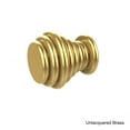 thumbnail image 4 of Allied Brass Designer Cabinet Knob, Satin Chrome, 4 of 5