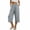 Gray, variant on Ltctricy Wide Leg Capri Pants for Women Loose Fit Casual Cotton Linen Pants Beach Vacation Clothes with Pockets(White,X-Large)