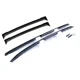 thumbnail image 3 of Portaequipajes de estilo OEM para Mazda CX-3 CX3 2015-2022, barras de rieles, barras portaequipajes, barras transversales superiores, cajas de rieles de aleación de aluminio, 3 of 5