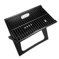 thumbnail image 6 of Portable BBQ Grill 3.5mm Cooking Bars Foldable Charcoal Grill for Outdoor Barbecues Camping Traveling Picnics Garden Beach Party Black, 6 of 12