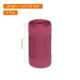 thumbnail image 2 of Carpet Cord Cover 3.28 Ft x 3.94" Grip Floor Cable Protector Management Nylon Polyester Blend Red 4Pcs, 2 of 5