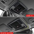 thumbnail image 3 of Car Carbon Fiber Interior Front Reading Light Lamp Cover Trim Sticker For Vezel -v 2021 2022, 3 of 4