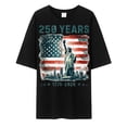thumbnail image 4 of We The People T Shirt Short Sleeve Crewneck T-shirts USA Anniversary Print Everyday Easy Mens T-shirts Graphic Tees Black XXL, 4 of 4