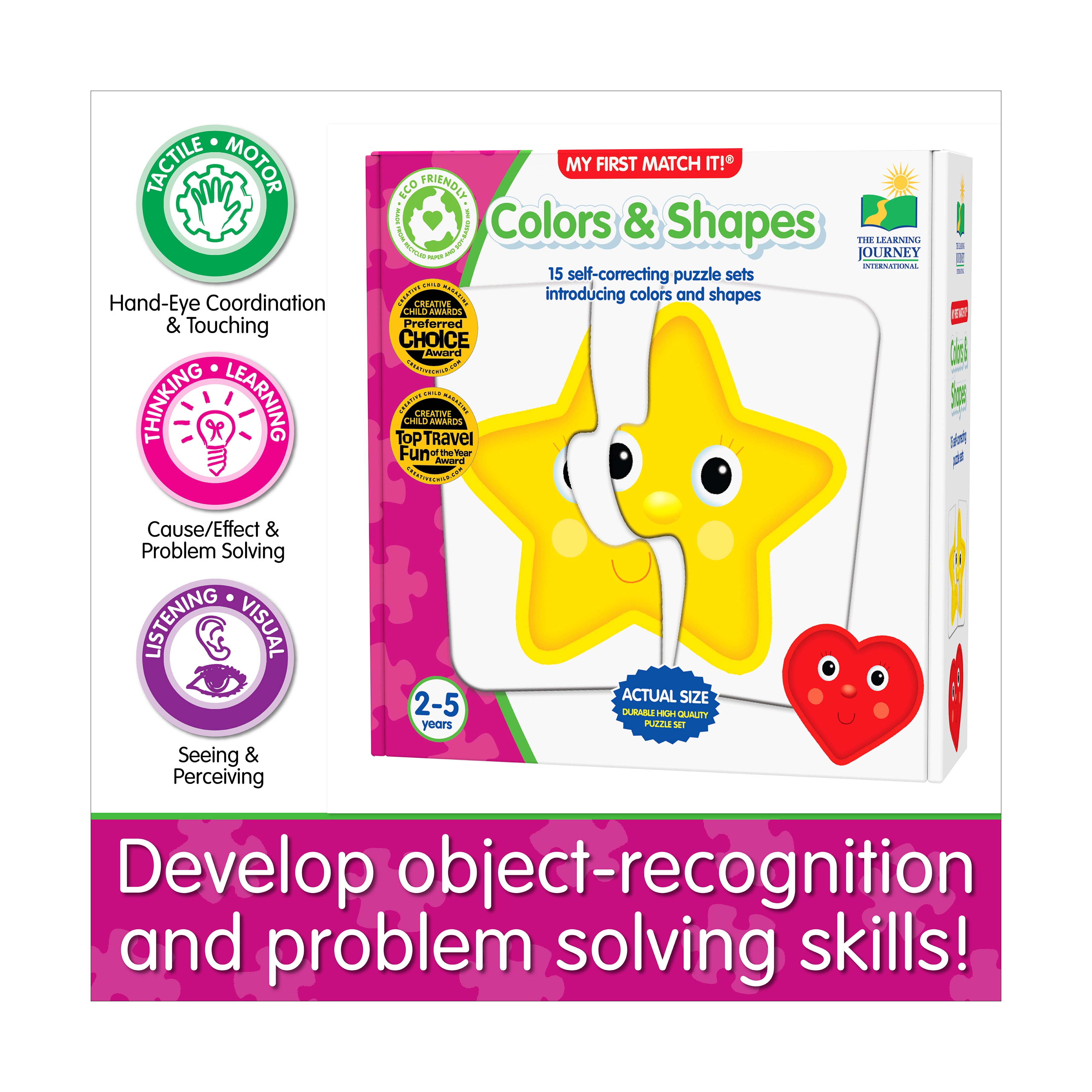 The Learning Journey My First Match It! - Colors & Shapes