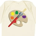 thumbnail image 4 of Inktastic Artist Palette and Brush Boys or Girls Long Sleeve Baby Bodysuit, 4 of 5