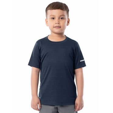 Athletic Works Boy's Short Sleeve Core Active T-Shirt, Sizes 4-18 & Husky