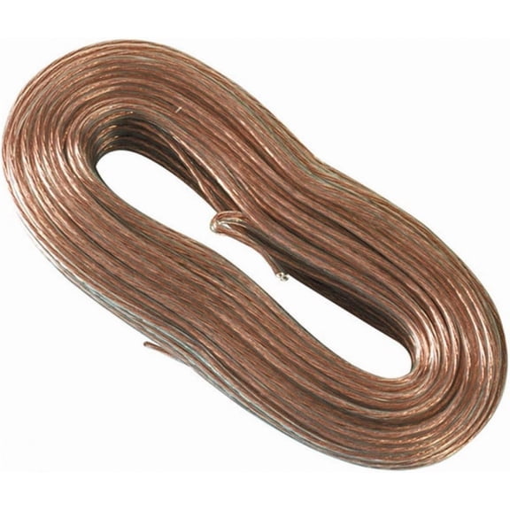 RCA AH100R 24-Gauge Speaker Wire, 100ft