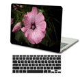 thumbnail image 3 of KSK KAISHEK Only for Old MacBook Pro 15" Case 2015/2014/2013/2012 Rel. Model A1398, Plastic Hard Shell Case Cover + Black Keyboard Cover, Flower 0322, 3 of 5