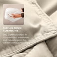 thumbnail image 6 of Bare Home Down Alternative Comforter Set - 3-Pieces - All Seasons - Queen, Sand, 6 of 9