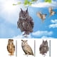 thumbnail image 1 of Fiudx Repelente de Pájaros Búho, Tira Reflectante Colgante, Se Activa con El Viento, Diseño Ecológico, Seguro para Pájaros, Eficaz Repelente de Palomas, para Jardín, Balcón, Granja, 60 Cm de Largo, 1, 1 of 2