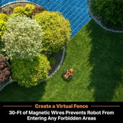 LawnMaster Automatic Obstacle Avoidance Robotic Lawn Mower
