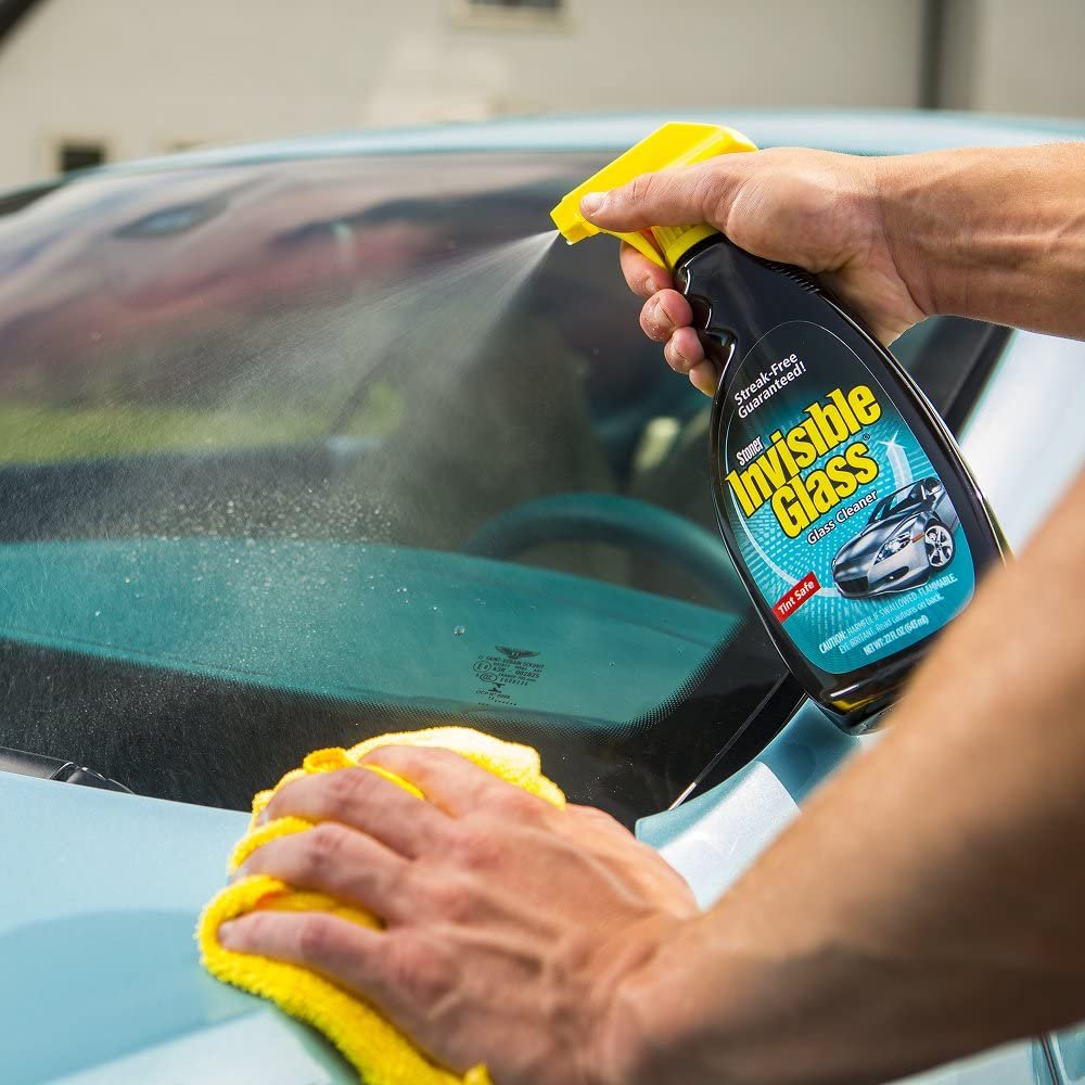 Invisible Glass 92164-2PK 22-Ounce Premium Glass Cleaner and Window Spray for Auto and Home Provides a Streak-Free Shine on Windows, Windshields, and Mirrors is Residue and Ammonia Free and Tint Safe - image 2 of 6