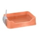 thumbnail image 3 of Caja de arena para perros, entrenador de baño para cachorros, perros pequeños, Naranja, 3 of 9