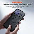 thumbnail image 4 of Sourcingbay Bike Phone Case Compatible with iPhone 17 Pro Max, Magnetic for MagSafe, Clear Slim Shockproof Protective Cover with Lock-in Design, Black, 4 of 10
